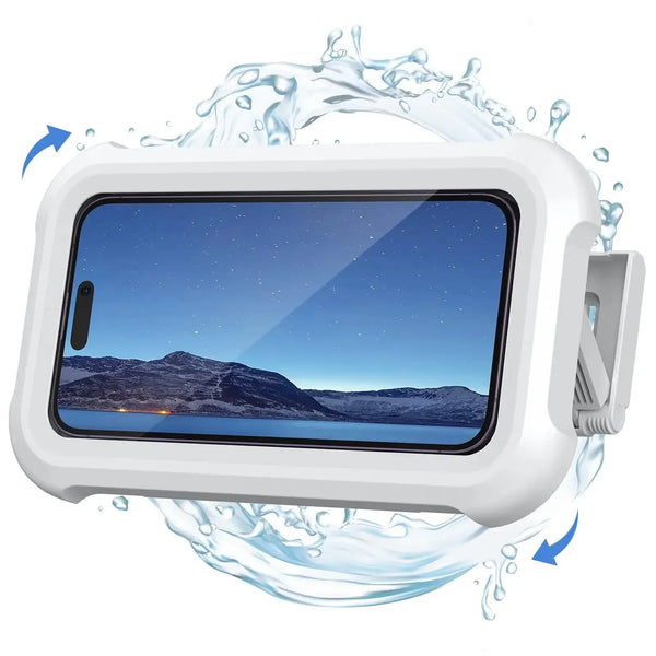 Shower-Proof Phone Holder