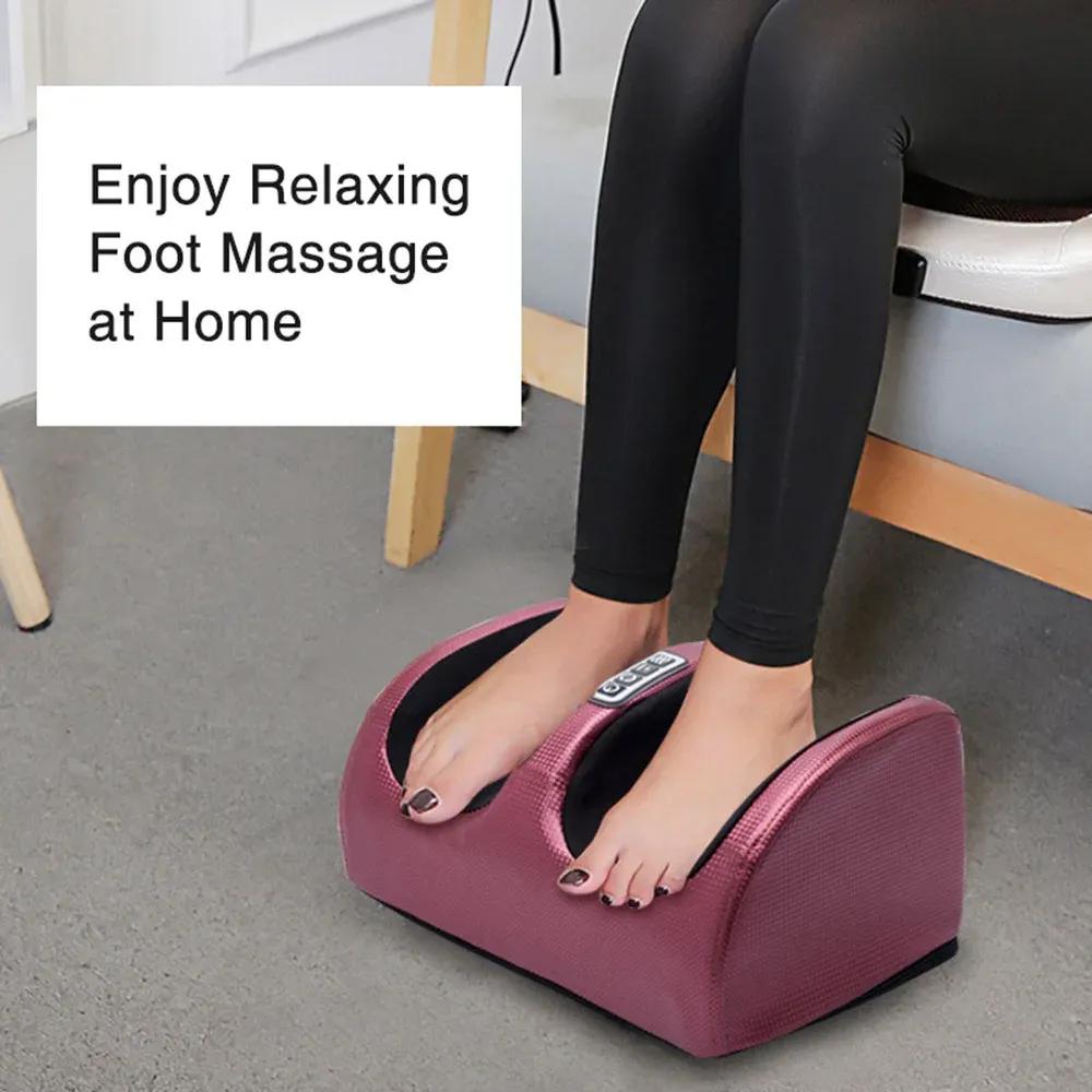 Electric Foot Massager Heating Therapy Hot Compression