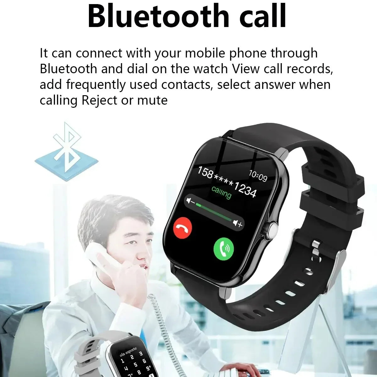 2024 New Smart Watches for Men Women Newest 2024 Sport SmartWatch DIY Watch Faces Bluetooth Call Phone Smart Band PK H13 H5 P73