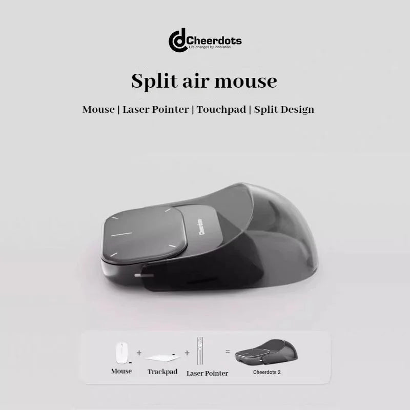 AI - SMART MOUSE 3-in-1 Air Mouse, Laser Pointer, & AI Translator