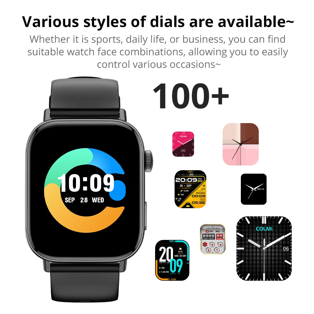 COLMI C8 Max AMOLED Fitness Tracking Smartwatch