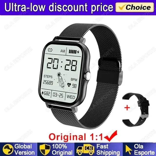 2024 New Smart Watches for Men Women Newest 2024 Sport SmartWatch DIY Watch Faces Bluetooth Call Phone Smart Band PK H13 H5 P73