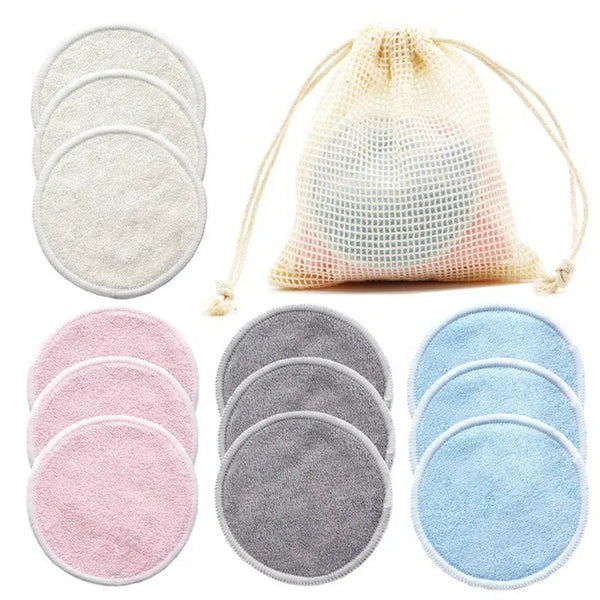 Eco-Friendly Bamboo Makeup Pads